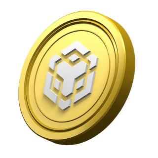 Moneda decorativa de BNB en el apartado informativo de la plataforma Fortis Invelix